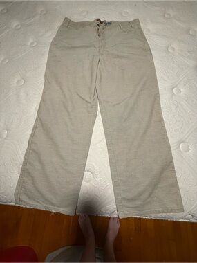 Vintage Silver Tab Jeans Light Khaki Corduroy Pants